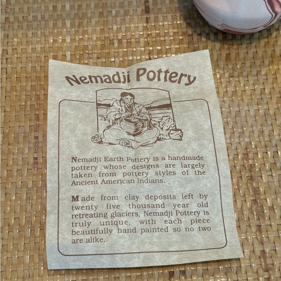 Vintage Nemadji Pottery Vase set of 3 in perfect condition - Picture 12 of 12